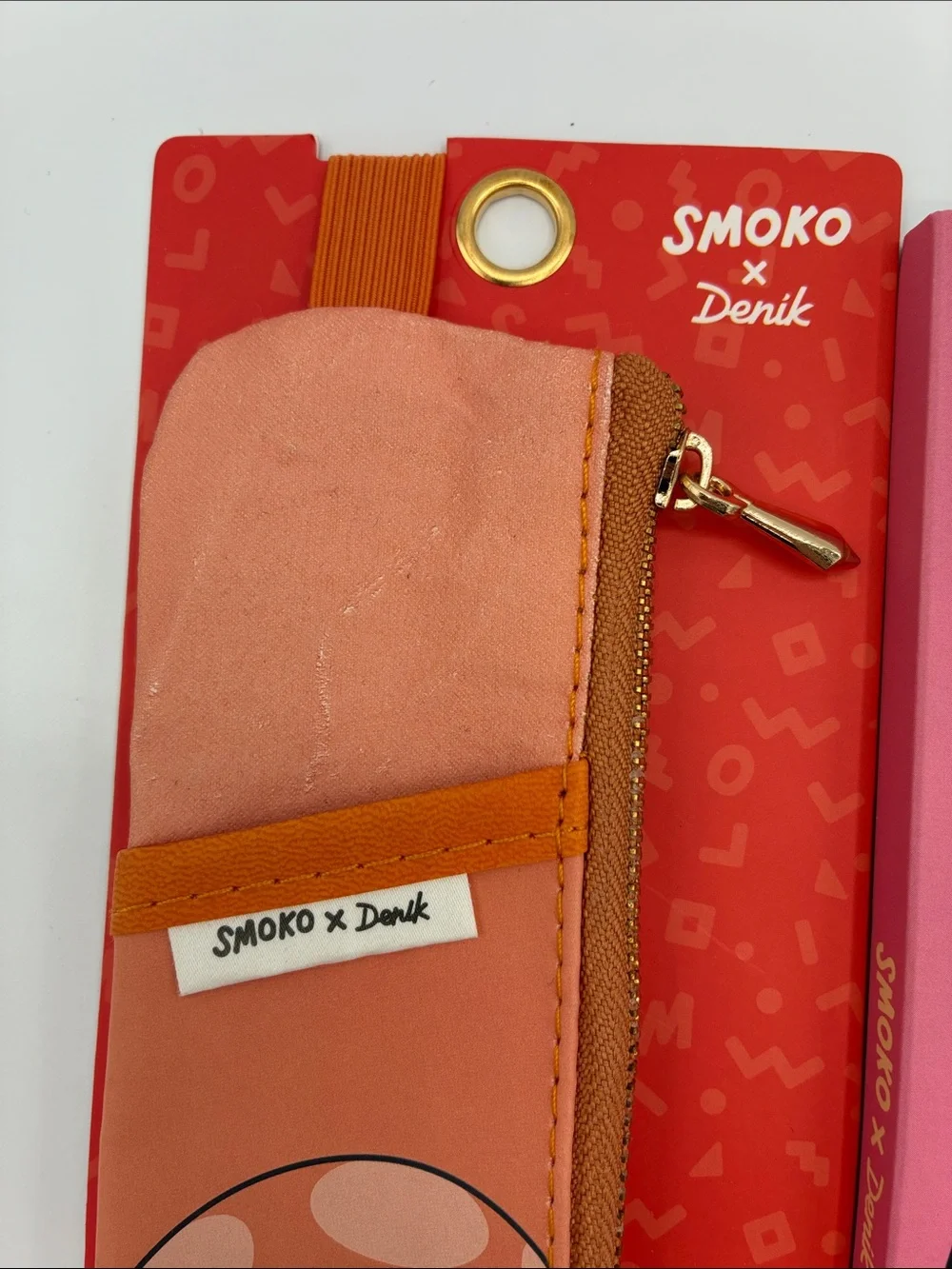 SMOKO x Denik Pink Soufflé Pancake Notebook & Mushroom Pencil Pouch